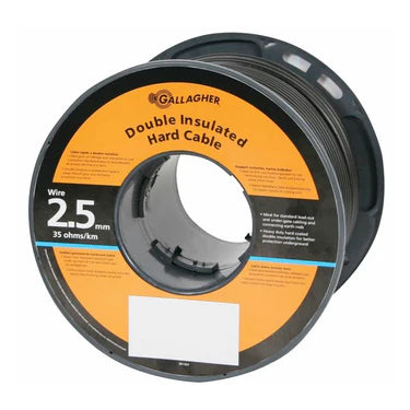 Cable Leadout 2.5mm 400m Soft Blk