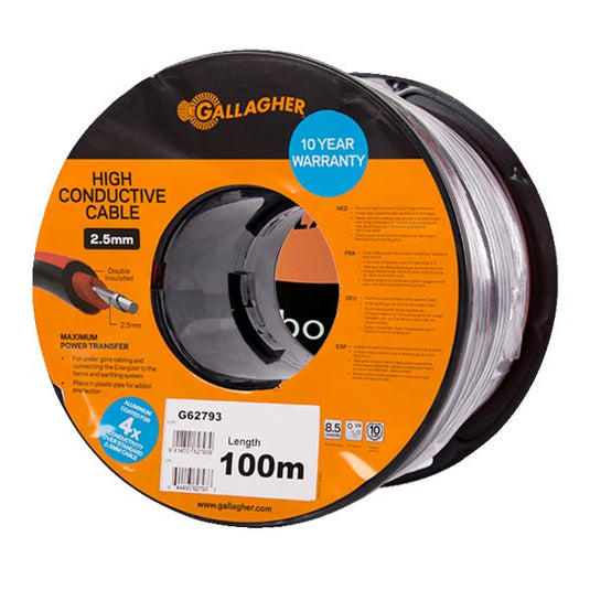 Cable Leadout XL 2.5mm 100m High Conductive Red