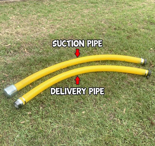 Spray Race Delivery and Suction Pipes