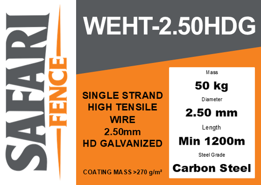 High Tensile Wire HD Galvanized